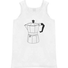 'Coffee Machine' Adult Vest / Tank Top AV050319