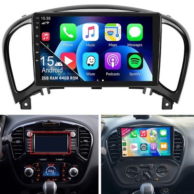 For Nissan Juke 2011-2016 Car Stereo Radio Android 15 GPS Navi Apple Carplay 64G