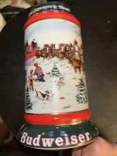 1991 COLLECTOR'S SERIES "THE SEASON'S BEST" ANHEUSER-BUSCH, INC. Beer Stein