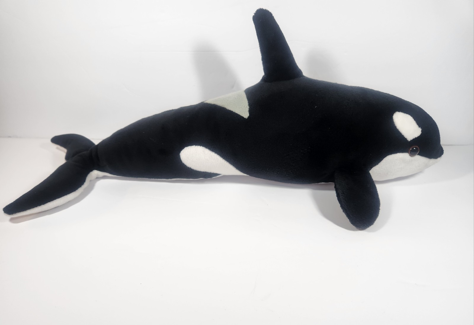 Wildlife Artists Orca Whale Plush Stuffed Animal Soft Toy 17" Long