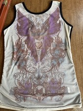 Harley Davidson Butterfly Tattoo Tank Top Size Large
