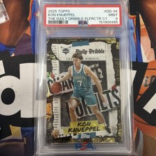 Kon Knueppel RC - 2025-26 Topps The Daily Dribble SuperFractor 1/1- PSA NM-MT 9