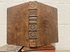 1695 Ecclesiastical History Memoirs - Paris Antique Book XL EDITION