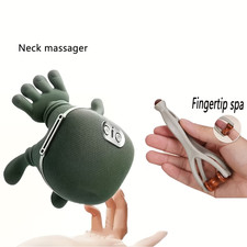Bionic Heated Massager, Portable Shiatsu Neck and Back Massager, for Pain Relief