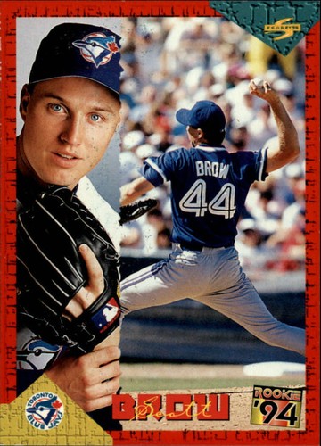 1994 Score Rookie/Traded Scott Brow #RT115 card