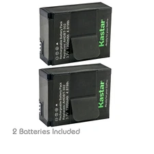 Kastar 2-Pack Battery for GoPro AHDBT-302 HD HERO3 HERO3+ AHDBT-301 AHDBT-201