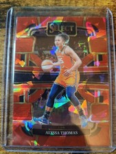 2024 Panini WNBA Select Alyssa Thomas Red Ice Prizm #2 Connecticut Sun