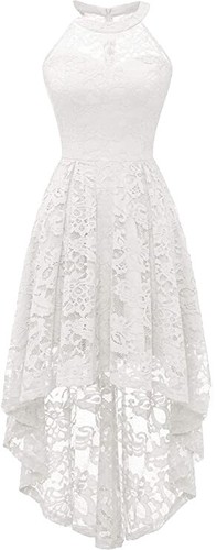 VINCE L34917 Women's Twist Front Halter White Dress Size Large | eBay