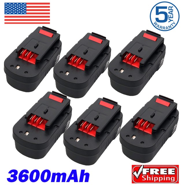 3.6Ah For BLACK + DECKER 18Volt HPB18 18V FIRESTORM A18 FSB18 Slide Battery Pack eBay