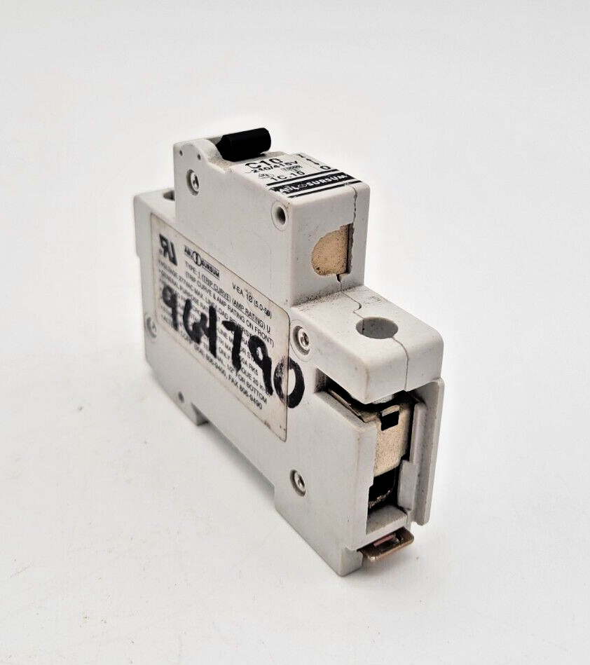 ABL Sursum C10-1595D	Lot of 2 Circuit Breaker 10A 277V 1Pole Fully Functional