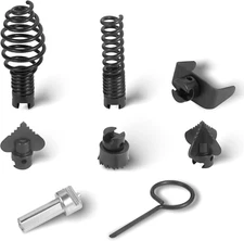 16mm Drain Cleaner Cutter Head Set – 8PCS Auger & Snake Drill Attachments