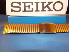 Seiko WatchBand SNE064 EZ Adjustable Length Stretch Band 20mm. Back # V158-0AB0
