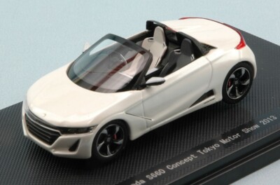 Honda S660 Concept Tokyo Motor Show 2013 White 1 43 Ebbro