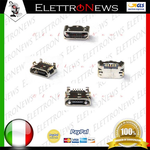 CONNETTORE DI RICARICA PER TABLET CLEMENTONI Clempad My First Micro Usb Carica 7438644557865 - Foto 2