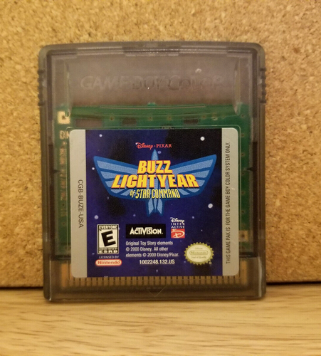Buzz Lightyear of Star Command (Nintendo Gameboy Color Game Boy GBC ...
