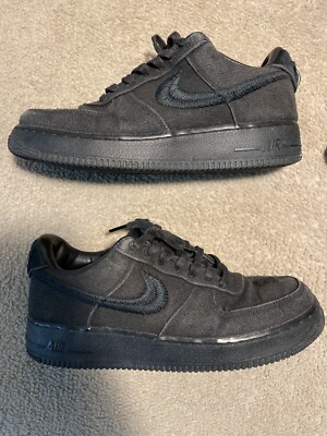 black air force 1 stussy