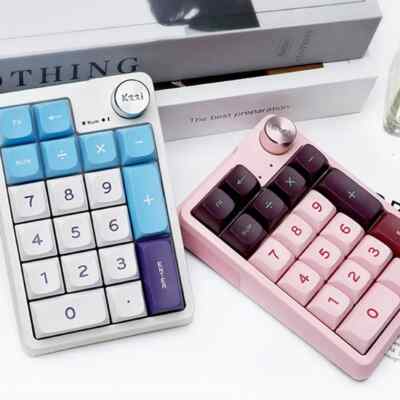 Macro Numeric Keypad Wireless Programming Mini Custom Knob Keyboard Rgb Hotswap