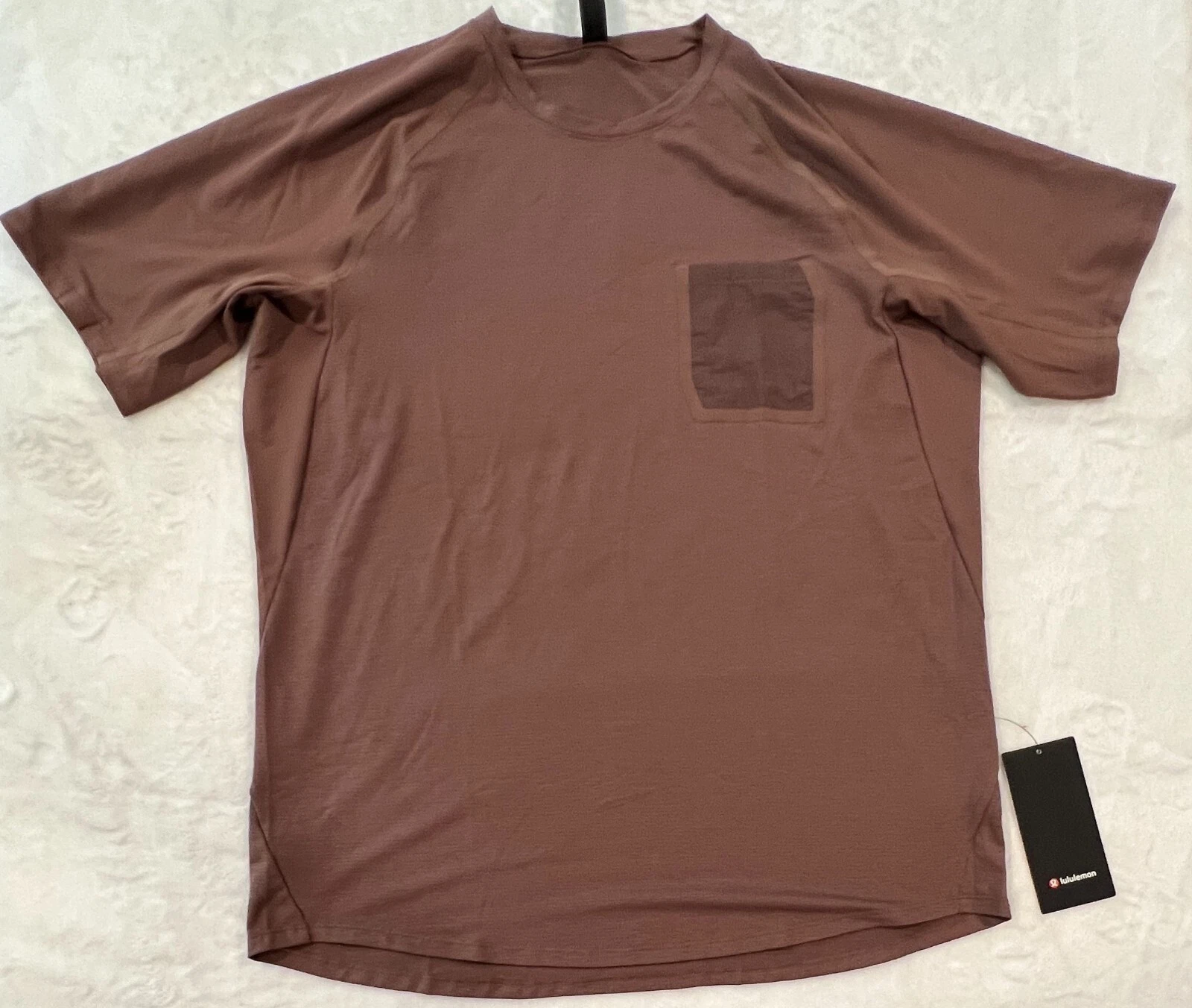 LULULEMON Ventilated Hiking Short Sleeve Shirt Dark Oxide Brown Size M Medium
Opens in a new window 