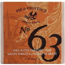 Pre de Provence No.63 Men's Collection 200 Gm (7 ounce) Shea Butter Soap Bar