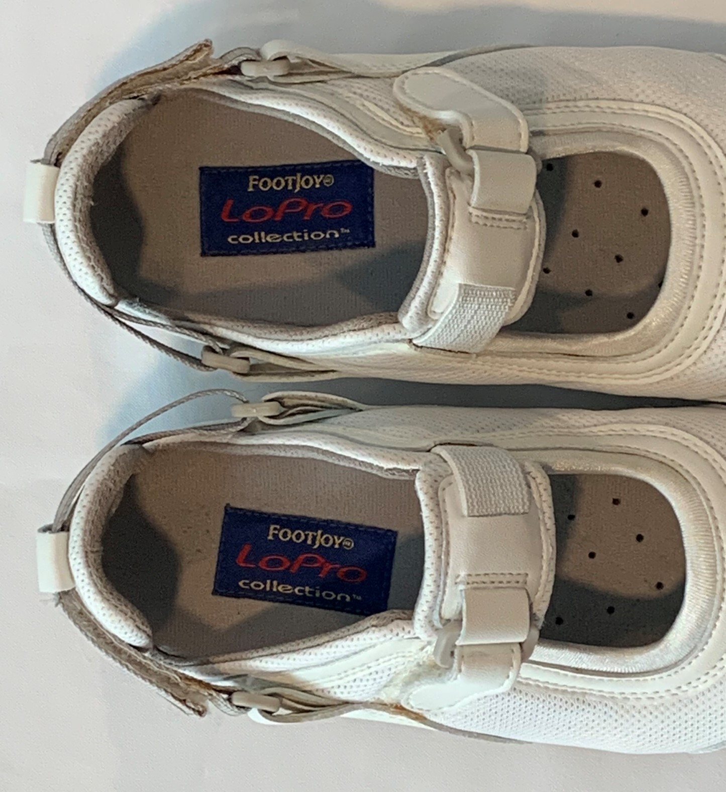 Footjoy LoPro Collection Womens Soft Spike Golf Shoes White Leather