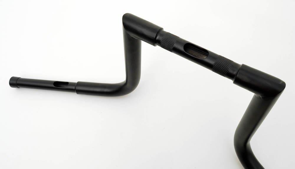 Demon's Cycle Black 10" Rise Universal Ape Hangers Frisco Chubby's 1-1/4"