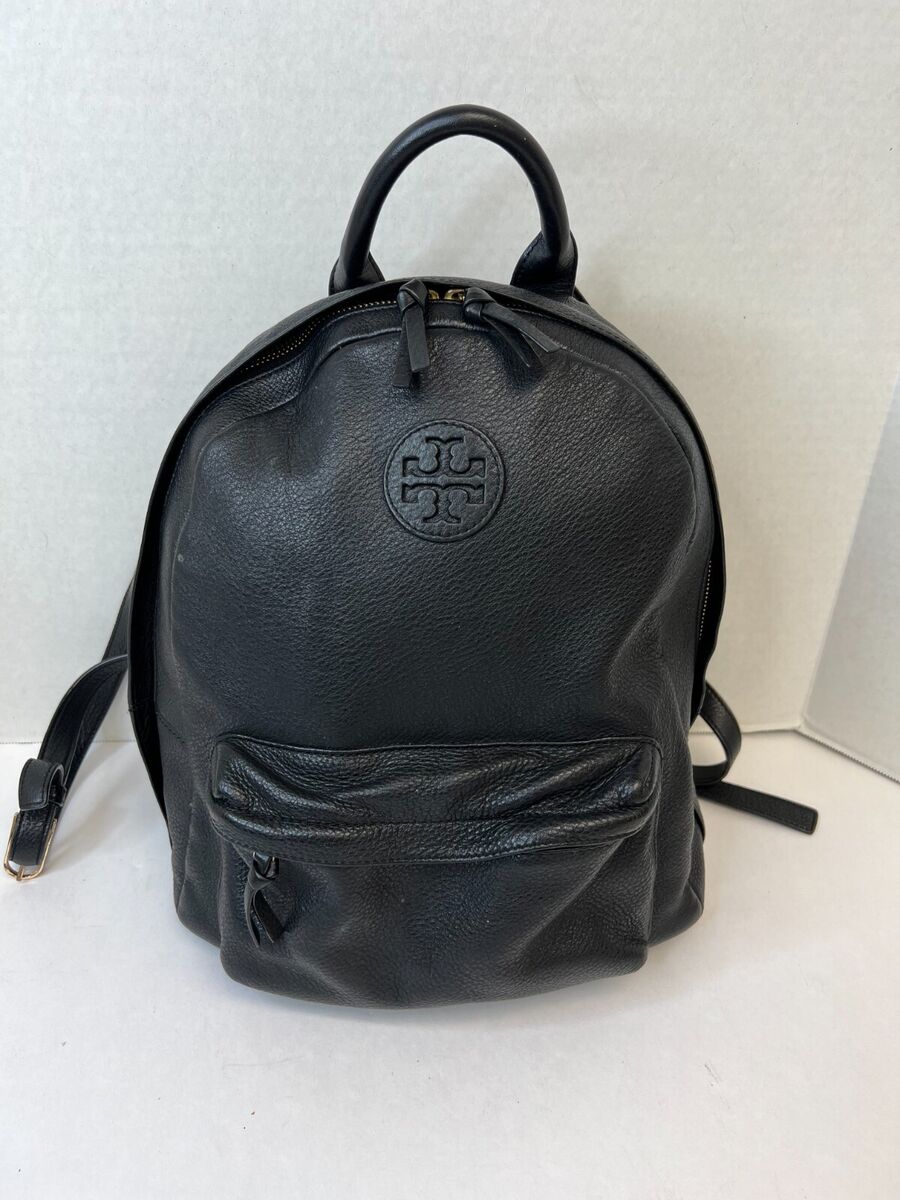 Tory Burch Black Leather Backpack | eBay Tory Burch Black Leather Backpack | eBay