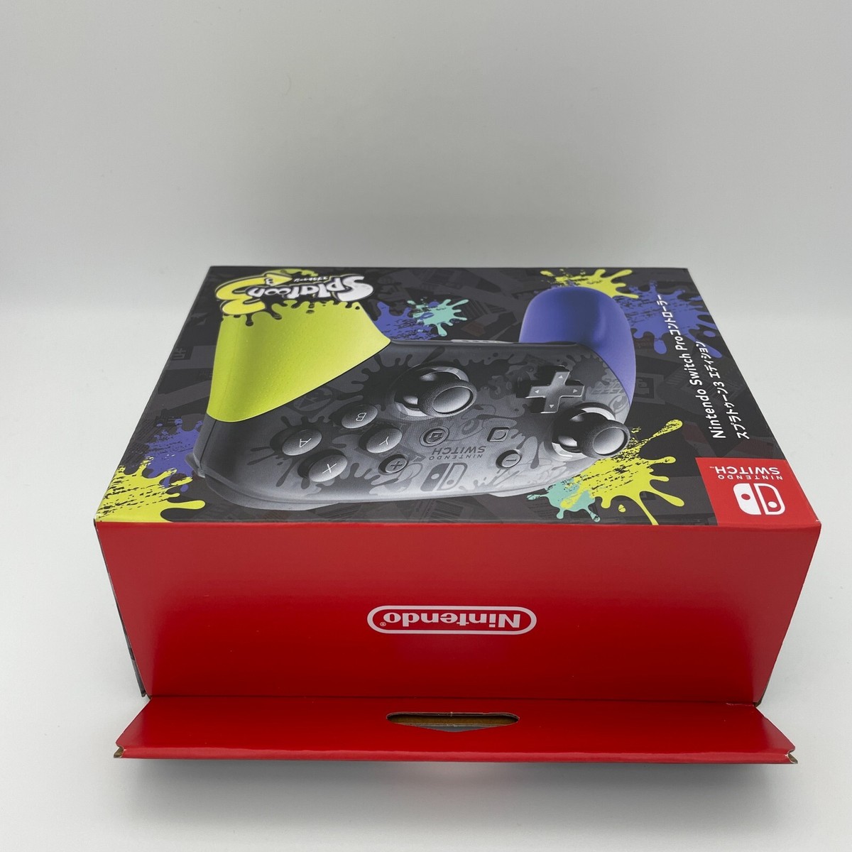 Nintendo Switch Pro Controller Splatoon 3 Edition Brand New From