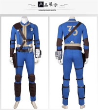 Fallout Hank Halloween Cosplay Costume Outfit Man Jumpsuit Full Suit Prop Set
