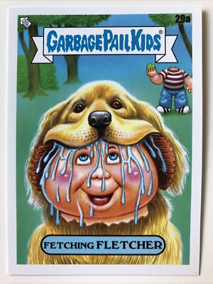 Garbage Pail Kids 2024 Topps Kids At Play Sticker Fetching Fletcher 29a