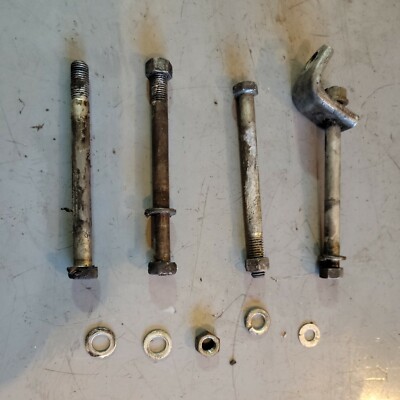 1970 Kawasaki GA3 90 Bushmaster scrambler motor mount nuts and bolts