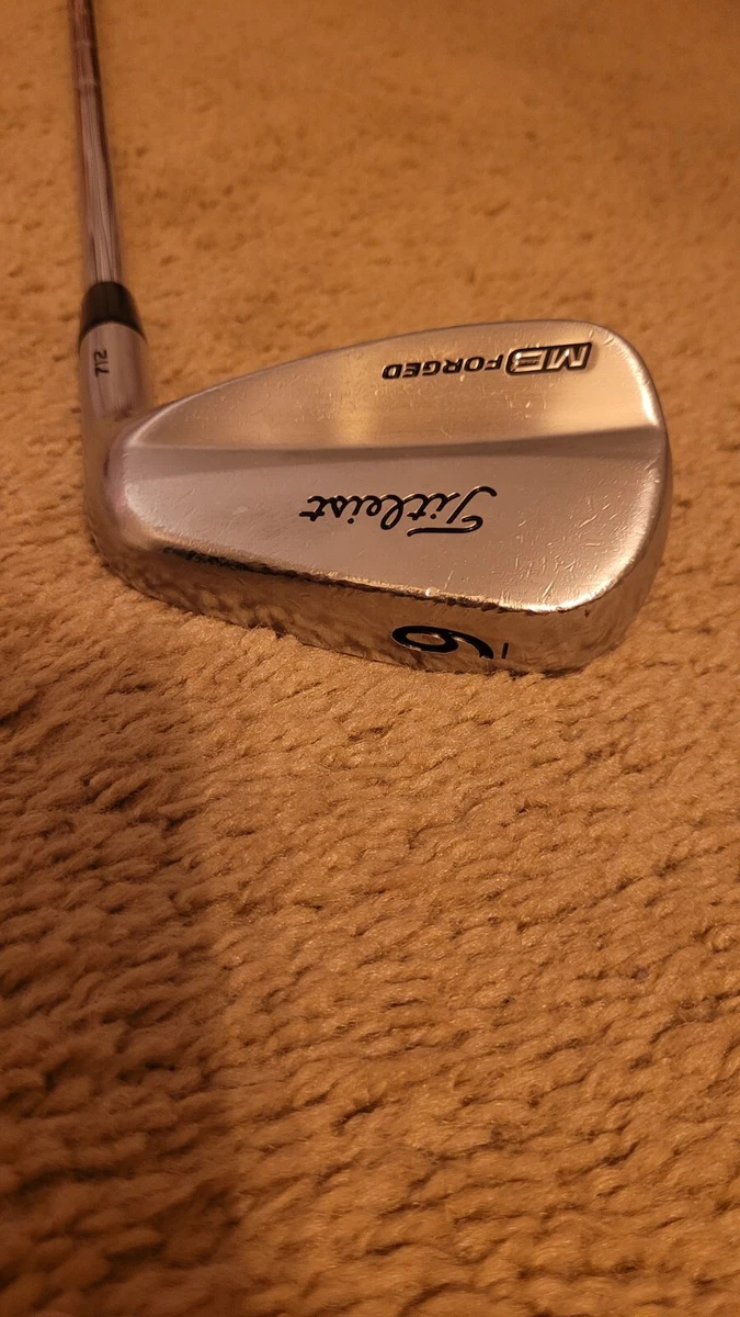 Set fer forgé Titleist MB 712 7 5 6 7 8 9 +48° SM5 Flex rigide