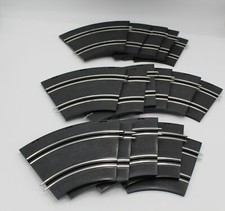 Lot Set of 16 Speedtrax Small Curved Track Sections Parts Pieces 1:43 Slot Car u