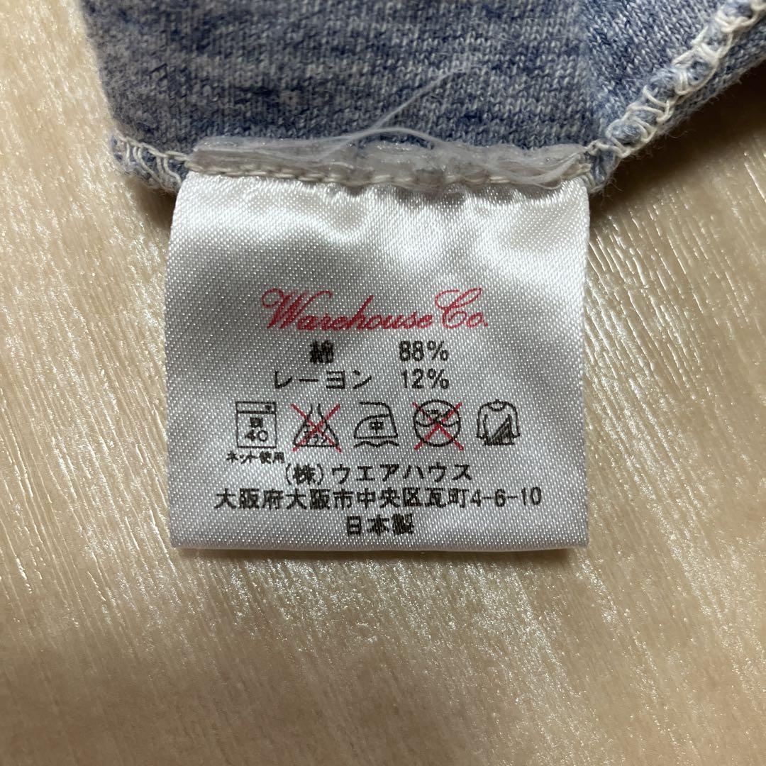 Warehouse T-Shirt Gray Size 38 Used From Japan | eBay