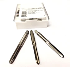 M6 x 1.0 Tap Set A1 469-0100 3PC Carbon Steel Taper Plug Bottom 6MM RH