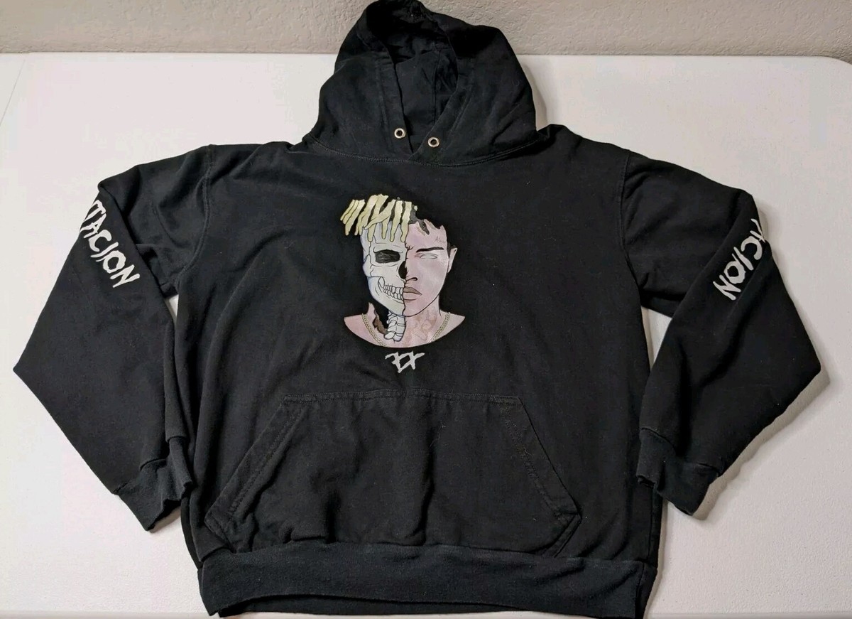 "Normal Isn't Coming Back" Graphic Hoodie For Men - Oversized Pullover, Round Neck, Long Sleeve, Y2K Style - View #2
