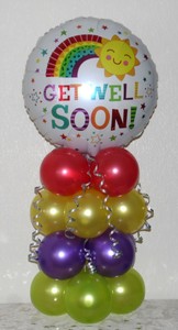 Table Decoration No Helium Needed