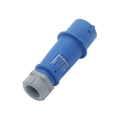 1PC NEW MENNEKES TYP:248 TYP248 IP44 230V 3P 16A INDUSTRIAL PLUG