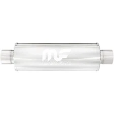 MagnaFlow 10436 Straight-Through Performance Muffler; 2.5in. Center/Center; 4x22