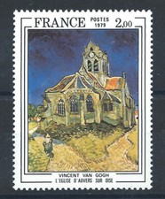 France N°2054b** (MNH) 1979 - Variété orange au lieu de jaunes