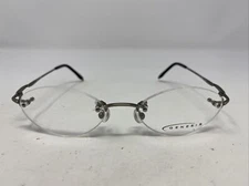 Genesis G-9019 #2 49-18-135 Gunmetal Metal Rimless Eyeglasses Frame KD24