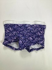 Womens Hanes Purple Knit Boyshorts 2XL NEW