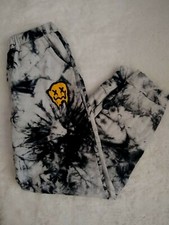 Shein Youth Sweatpants Black/White Tie Dye Size 11-12 youth