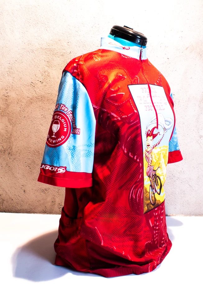 Camisa Top Fruita Fat Tire Festival Bike 2003 Talla L Ciclismo Bicicleta Jersey Camisa Foto 3 de 4