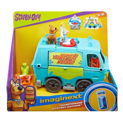 Imaginext Scooby Doo Van Transforming Mystery Machine Playset with