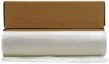 Clear Plastic Sheeting Construction Film 20 x 100 4 mil Sheet Polyethylene