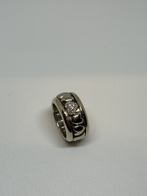 Piaget Ring 18K Weißgold Possesion Herz mit Diamant