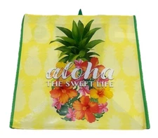 HAWAIIAN ALOHA The Sweet Life REUSABLE SHOPPING Tote Bag New