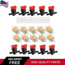 For Mower Generators 1/4" Fuel Filter Shut Cut Off Valve 494768 697947 698183