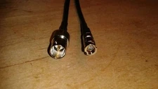 US MADE  Micro HD BNC to BNC Female  Belden1855A HD-SDI  Video Cable 6 GHZ  1 FT