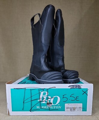 NEW! Pro Warrington #3009 Leather Steel Toe Firefighter  display picture 3